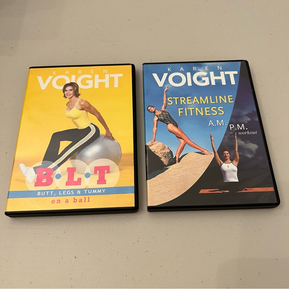 NEW! Karen Voight Fitness Workout DVD Bundle